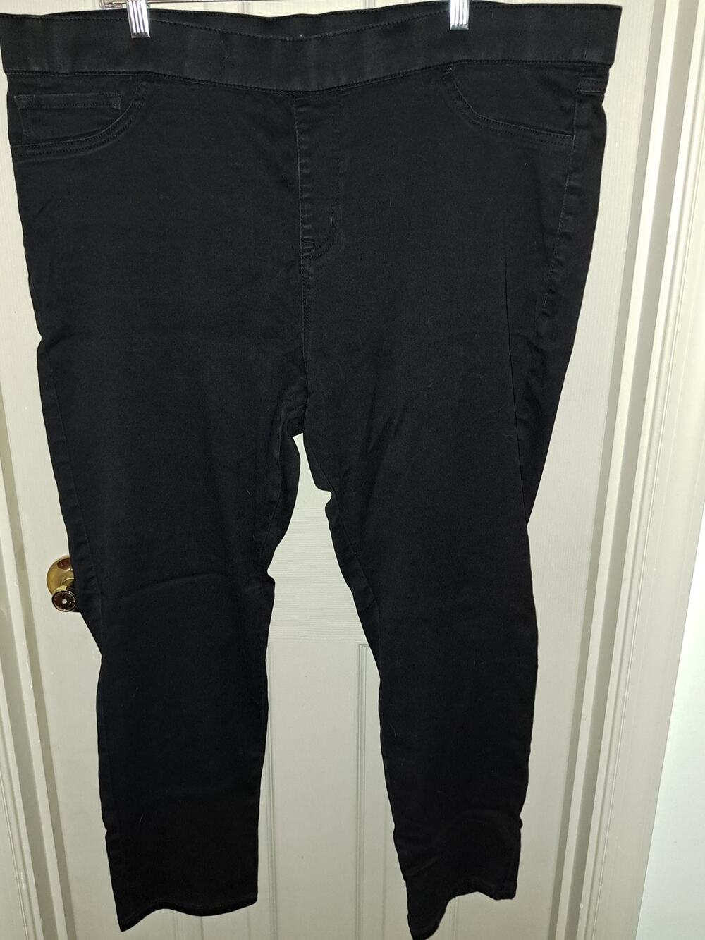Women's Plus Avenue Black Stretch Jeans Size 24A